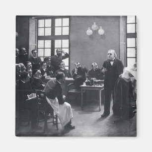 Íman Lição com doutor Charcot no Salpetriere