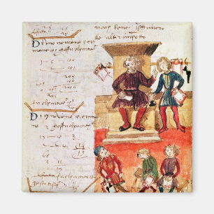 Íman Lição da matemática, de um tratado matemático