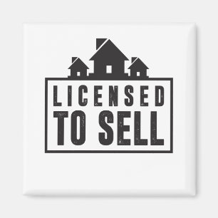 Íman Licenciado para vender o slogan dos bens