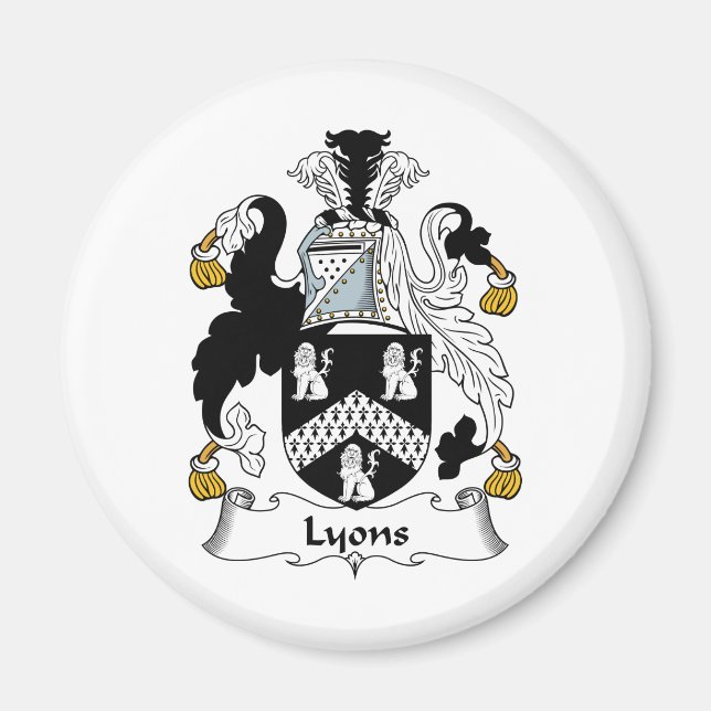 Íman Licons Family Crest (Frente)