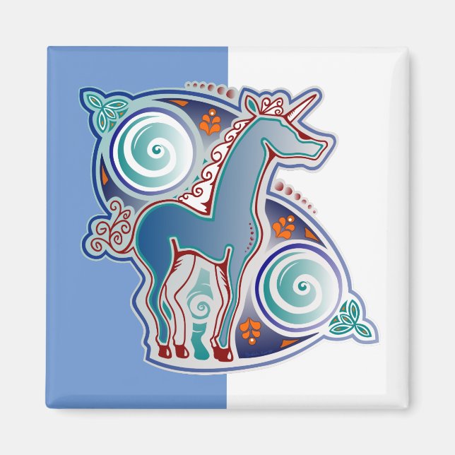 Íman Licorne celtique (Frente)