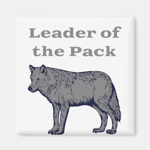 Íman Líder do Lobo de Pack
