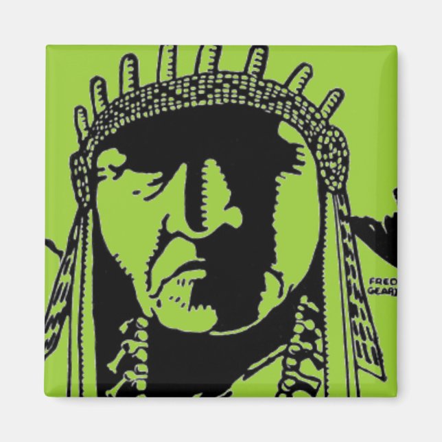 Íman Líder Indígena (Frente)