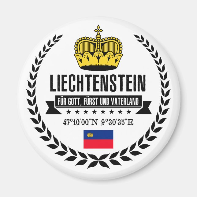 Íman Liechtenstein (Frente)