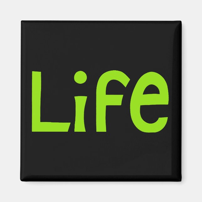 Íman Life Green Magnet (Frente)
