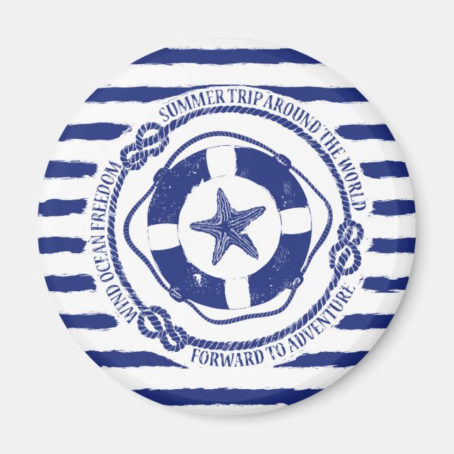 Íman Lifebuoé e Starfish (Frente)