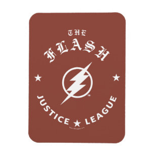Íman Liga da Justiça  Emblema Relâmpago Retroativo