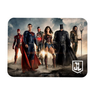 Íman Liga da Justiça  Liga Da Justiça No Campo De Bat