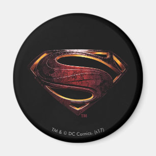 Íman Liga da Justiça  Símbolo metálico-superman
