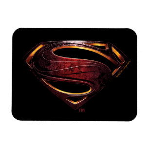 Íman Liga da Justiça Símbolo metálico-superman