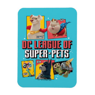 Íman Liga DC de Painéis de Caracteres Super Pets