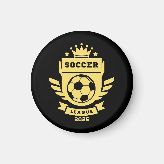 Íman Liga de Futebol 2026 (Frente)