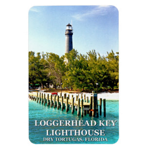 Íman Lighthouse Chave Loggerhead, Dry Tortugas Florida
