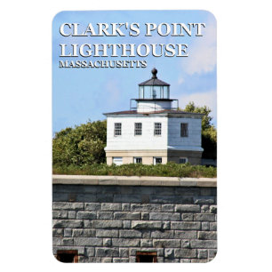 Íman Lighthouse de Clark Massachusetts FlexiMagnet