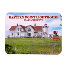 Íman Lighthouse de East Point, Massachusetts Magnet