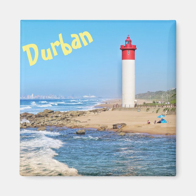 Íman Lighthouse Ocean South Africa Magnet (Frente)