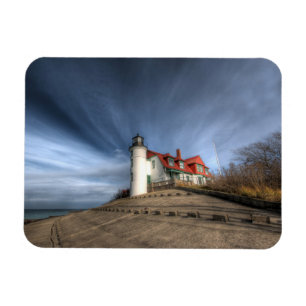 Íman Lighthouses Point Betsie Lake Michigan