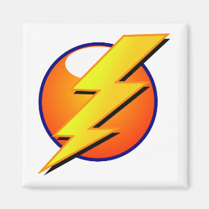 Íman Lightning Bolt Magnet