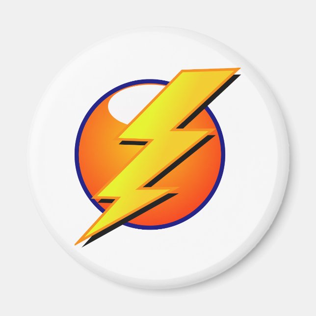Íman Lightning Bolt Magnet (Frente)