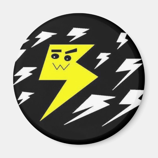Íman Lightning Kawaii Strike Magnet (Frente)