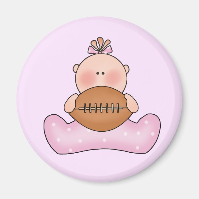 Íman Lil Football Baby Girl (Frente)