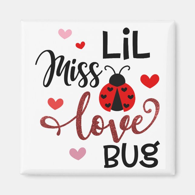 Íman Lil Miss Love Bug (Frente)