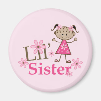 Íman Lil Sister Ethnic Stick Figure Girl