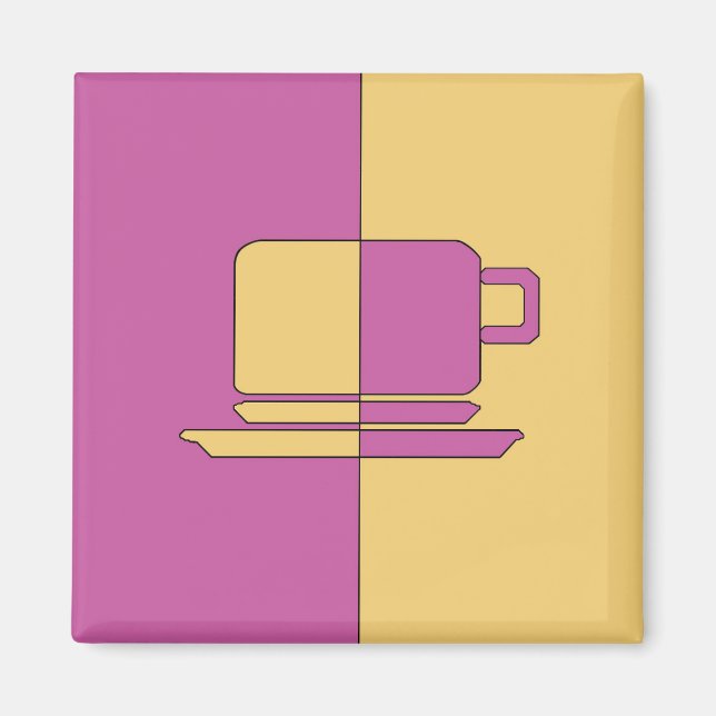 Íman Lilac e Taça Dourada (Frente)