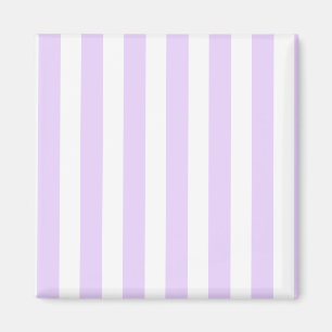 Íman Lilac, púrpura e listras brancas