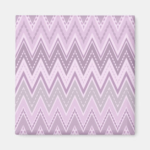 Íman Lilac, rosa, zigzag