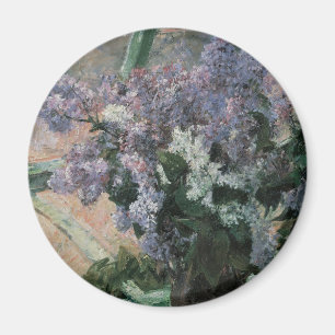 Íman Lilases numa Janela por Mary Cassatt, Arte Antiga
