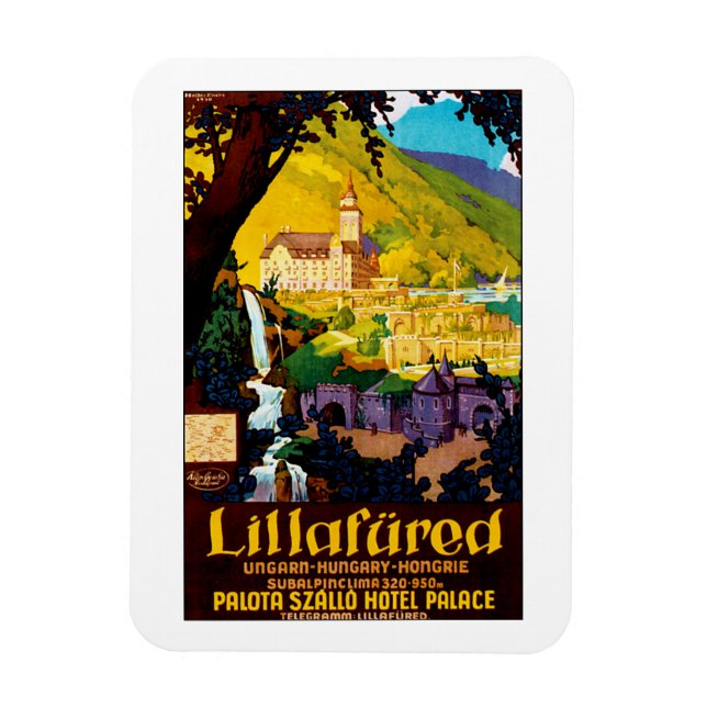 Íman Lillafured Hungria (Vertical)