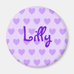 Íman Lilly em Roxo