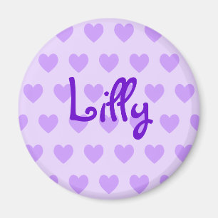 Íman Lilly in Purple