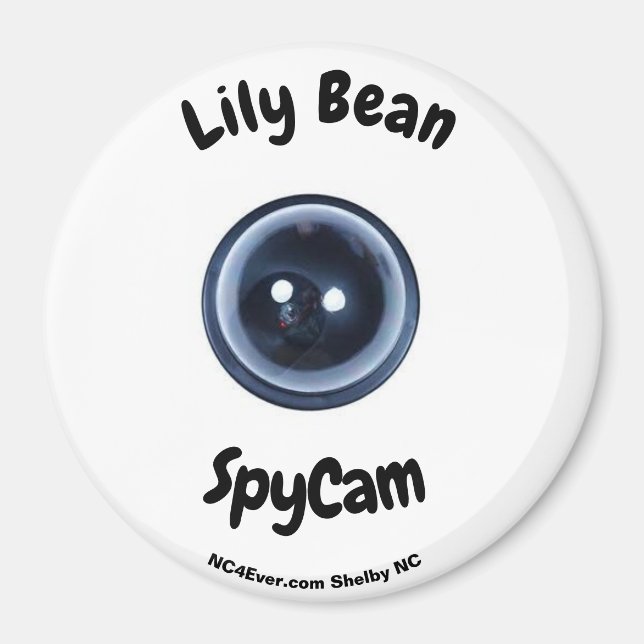 Íman Lily Bean SpyCam Magnet (Frente)