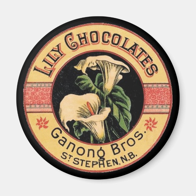 Íman Lily Chocolates (Frente)