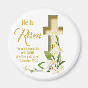 Íman Lily Cross Escritura Ele Está Risen