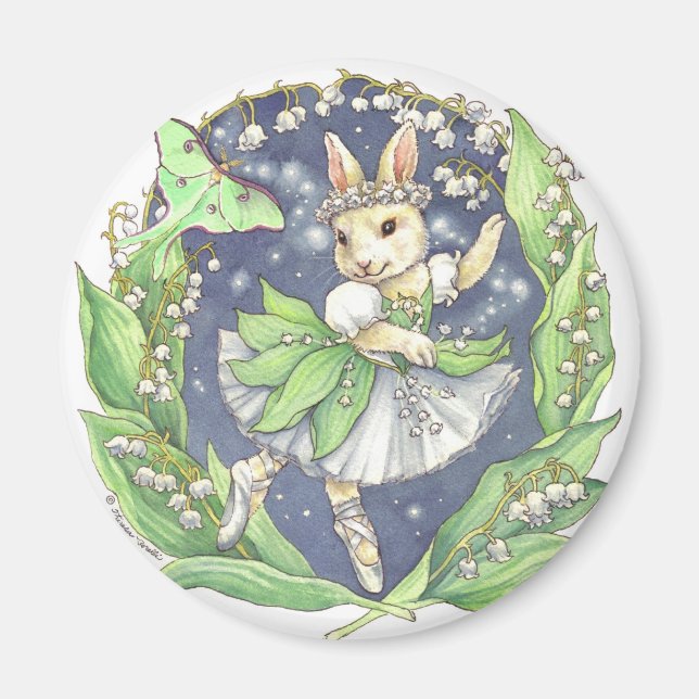 Íman Lily do Vale Magnet (Frente)