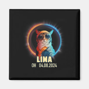 Íman Lima Ohio Total Solar Eclipse 2024