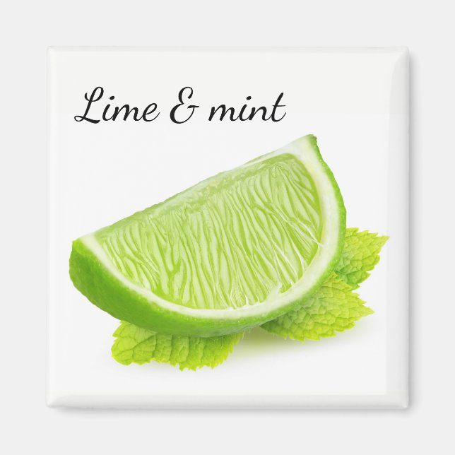 Íman Limão e menta (Frente)