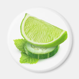 Íman Limão, pepino e menta