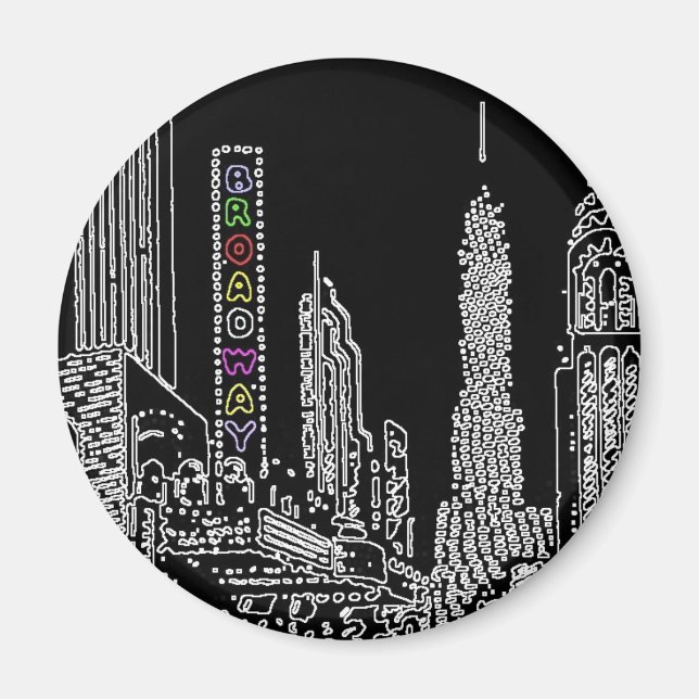 Íman Limite de Broadway (Frente)