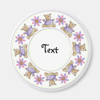 Íman Limite de design do ursinho de corte