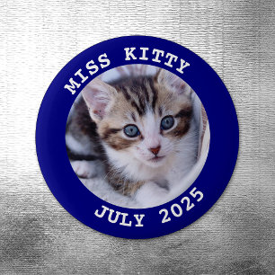 Íman Limite de Fotografias Redondas Personalizadas pelo