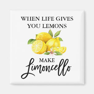 Íman Limões de Cores Aquáticas Limoncello, Manuscrito