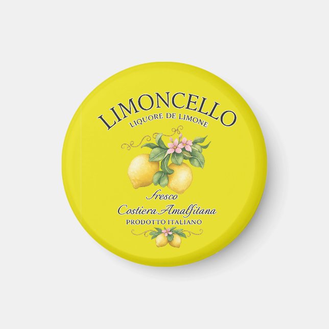 Íman Limoncello Itália Costa Amalfi (Frente)