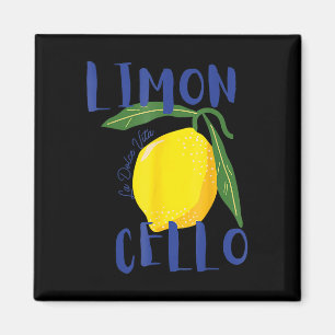 Íman Limoncello La Dolce Vita Italiana Lemon Men Women
