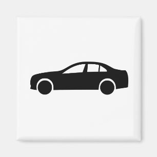 Íman Limousine Silhouette