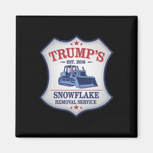 Íman Limpa Neve Trump Remoção de Floco de Neve Trump