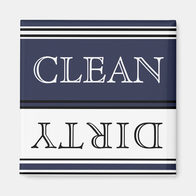 Íman Limpa suja da lavadora de Marinho azul com mutação (Frente)